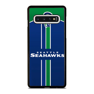 SEATTLE SEAHAWKS VERTICAL LOGO Samsung Galaxy S10 Case Cover