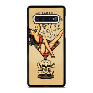 SAILOR JERRY S TATTOO Samsung Galaxy S10 Case Cover SAILOR JERRY S TATTOO Samsung Galaxy S10 Case Cover