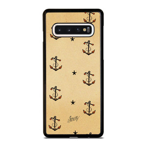 SAILOR JERRY ANCHOR PATTERN Samsung Galaxy S10 Case Cover