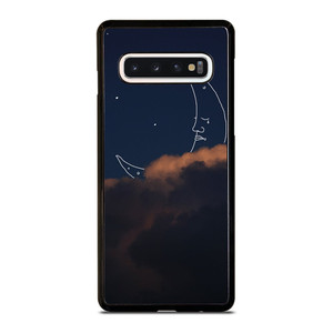 SAD CRESCENT MOON Samsung Galaxy S10 Case Cover