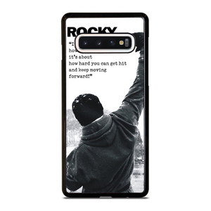 ROCKY BALBOA QUOTES Samsung Galaxy S10 Case Cover ROCKY BALBOA QUOTES Samsung Galaxy S10 Case Cover