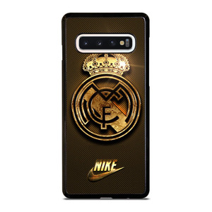 REAL MADRID GOLD LOGO Samsung Galaxy S10 Case Cover REAL MADRID GOLD LOGO Samsung Galaxy S10 Case Cover