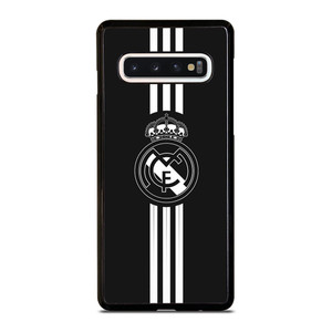 REAL MADRID FC BLACK LOGO Samsung Galaxy S10 Case Cover