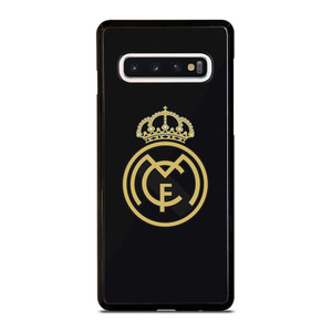 REAL MADRID CF LOGO BLACK Samsung Galaxy S10 Case Cover