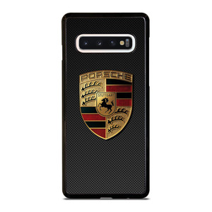 PORSCHE LOGO CARBON Samsung Galaxy S10 Case Cover