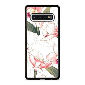 PINK ORCHID FLOWER Samsung Galaxy S10 Case Cover PINK ORCHID FLOWER Samsung Galaxy S10 Case Cover