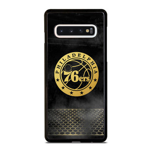 PHILADELPHIA 76ERS GOLD LOGO Samsung Galaxy S10 Case Cover PHILADELPHIA 76ERS GOLD LOGO Samsung Galaxy S10 Case Cover