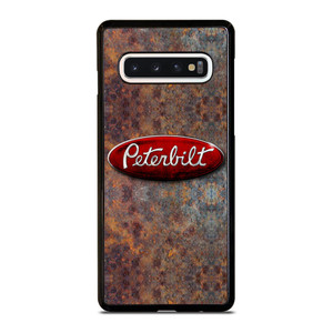 PETERBILT TRUCK RUSTY METAL LOGO Samsung Galaxy S10 Case Cover