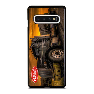 PETERBILT TRUCK BLACK Samsung Galaxy S10 Case Cover