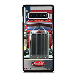 PETERBILT TRUCK AMERICAN FLAG Samsung Galaxy S10 Case Cover