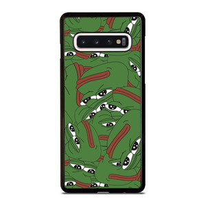 PEPE THE SMUG FROG COLLAGE Samsung Galaxy S10 Case Cover PEPE THE SMUG FROG COLLAGE Samsung Galaxy S10 Case Cover