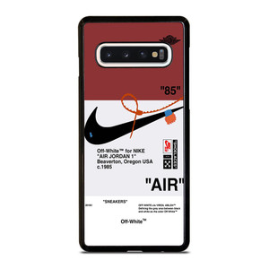 OFF WHITE NIKE AIR JORDAN SNEAKERS Samsung Galaxy S10 Case Cover