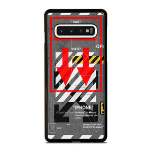 OFF WHITE ARROW DOWN Samsung Galaxy S10 Case Cover
