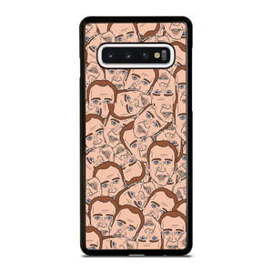 NICOLAS CAGE CARTOON COLLAGE Samsung Galaxy S10 Case Cover
