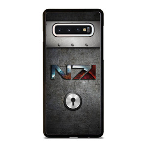 N7 MASS EFFECT METAL LOGO Samsung Galaxy S10 Case Cover
