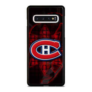 MONTREAL CANADIENS RED GLOW SYMBOL Samsung Galaxy S10 Case Cover MONTREAL CANADIENS RED GLOW SYMBOL Samsung Galaxy S10 Case Cover