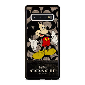 MICKEY MOUSE COACH NEW YORK Samsung Galaxy S10 Case Cover