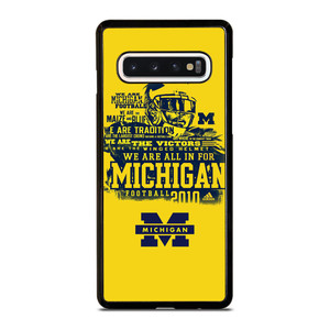 MICHIGAN WOLVERINES QUOTE NFL Samsung Galaxy S10 Case Cover MICHIGAN WOLVERINES QUOTE NFL Samsung Galaxy S10 Case Cover