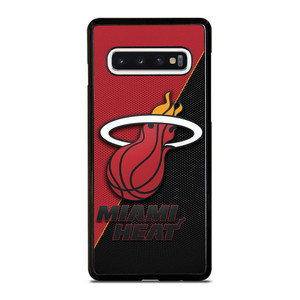 MIAMI HEAT BASKETBALL LOGO Samsung Galaxy S10 Case Cover MIAMI HEAT BASKETBALL LOGO Samsung Galaxy S10 Case Cover