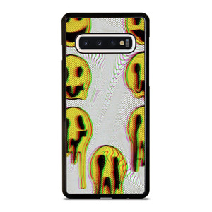 MELTED SMILEY FACE Samsung Galaxy S10 Case Cover