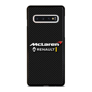 MCLAREN RENAULT LOGO CARBON. Samsung Galaxy S10 Case Cover MCLAREN RENAULT LOGO CARBON. Samsung Galaxy S10 Case Cover