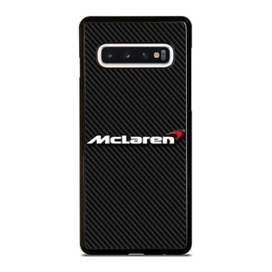 MCLAREN LOGO CARBON Samsung Galaxy S10 Case Cover MCLAREN LOGO CARBON Samsung Galaxy S10 Case Cover