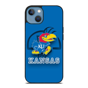 KANSAS JAYHAWKS BASKETBALL LOGO iPhone 13 Case Cover