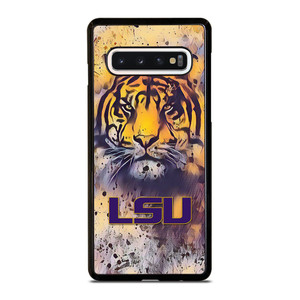 LSU TIGERS  ART LOGO Samsung Galaxy S10 Case Cover