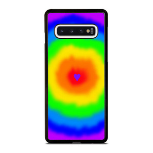 LOVE RAINBOW TIE DYE PATTERN Samsung Galaxy S10 Case Cover