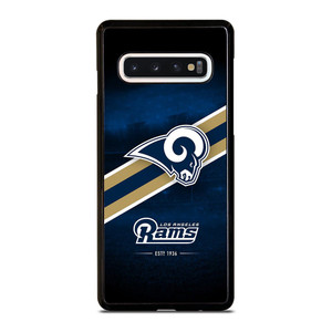 LOS ANGELES RAMS LOGO NFL Samsung Galaxy S10 Case Cover LOS ANGELES RAMS LOGO NFL Samsung Galaxy S10 Case Cover