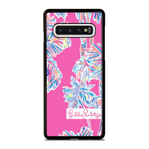 LILLY PULITZER PALM TREES Samsung Galaxy S10 Case Cover