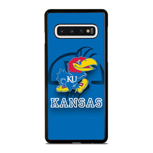 KANSAS JAYHAWKS BASKETBALL LOGO Samsung Galaxy S10 Case Cover