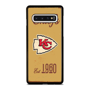 KANSAS CITY CHIEFS RUSTY LOGO Samsung Galaxy S10 Case Cover