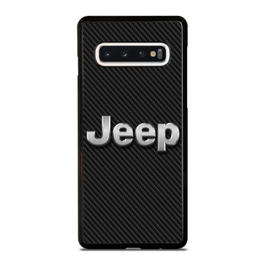 JEEP LOGO CARBON Samsung Galaxy S10 Case Cover