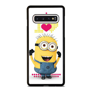 I LOVE MINION Samsung Galaxy S10 Case Cover I LOVE MINION Samsung Galaxy S10 Case Cover