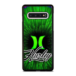 HURLEY LOGO GREEN Samsung Galaxy S10 Case Cover