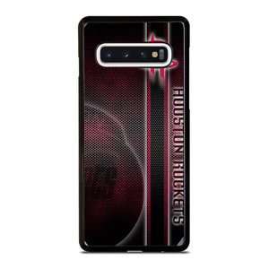 HOUSTON ROCKETS METAL LOGO Samsung Galaxy S10 Case Cover