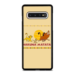HAKUNA MATATA LION KING Samsung Galaxy S10 Case Cover HAKUNA MATATA LION KING Samsung Galaxy S10 Case Cover