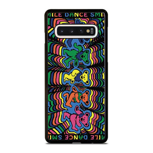 GRATEFUL DEAD SMILE DANCING BEARS Samsung Galaxy S10 Case Cover GRATEFUL DEAD SMILE DANCING BEARS Samsung Galaxy S10 Case Cover