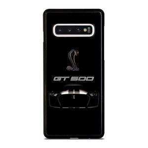 FORD MUSTANG SHELBY COBRA BLACK Samsung Galaxy S10 Case Cover FORD MUSTANG SHELBY COBRA BLACK Samsung Galaxy S10 Case Cover