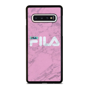 FILA SPORT PINK MARBLE LOGO Samsung Galaxy S10 Case Cover FILA SPORT PINK MARBLE LOGO Samsung Galaxy S10 Case Cover