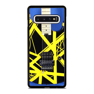 EDDIE VAN HALEN GUITAR YELLOW Samsung Galaxy S10 Case Cover EDDIE VAN HALEN GUITAR YELLOW Samsung Galaxy S10 Case Cover