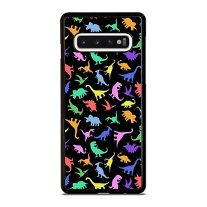 DINOSAUR COLORFUL PATTERN Samsung Galaxy S10 Case Cover DINOSAUR COLORFUL PATTERN Samsung Galaxy S10 Case Cover
