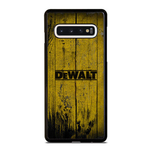 DEWALT WOODEN LOGO Samsung Galaxy S10 Case Cover