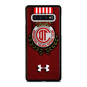 DEPORTIVO TOLUCA FC LEATHER LOGO Samsung Galaxy S10 Case Cover