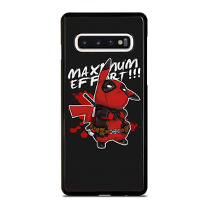 DEADPOOL POKEMON PIKACHU ART Samsung Galaxy S10 Case Cover