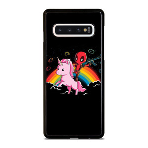 DEADPOOL AND UNICORN CUTE Samsung Galaxy S10 Case Cover DEADPOOL AND UNICORN CUTE Samsung Galaxy S10 Case Cover