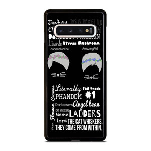 DAN AND PHIL QOTE Samsung Galaxy S10 Case Cover DAN AND PHIL QOTE Samsung Galaxy S10 Case Cover
