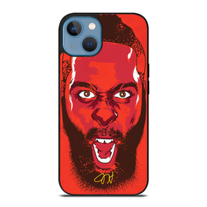 JAMES HARDEN HOUSTON ROCKET FACE iPhone 13 Case Cover