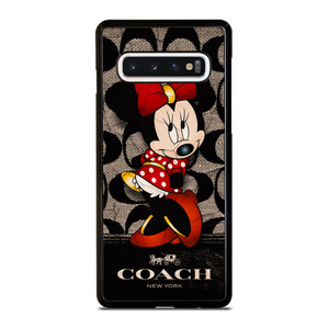 CUTE COACH MINNIE MOUSE Samsung Galaxy S10 Case Cover